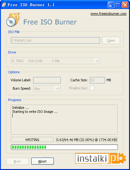 Free ISO Burner torrent
